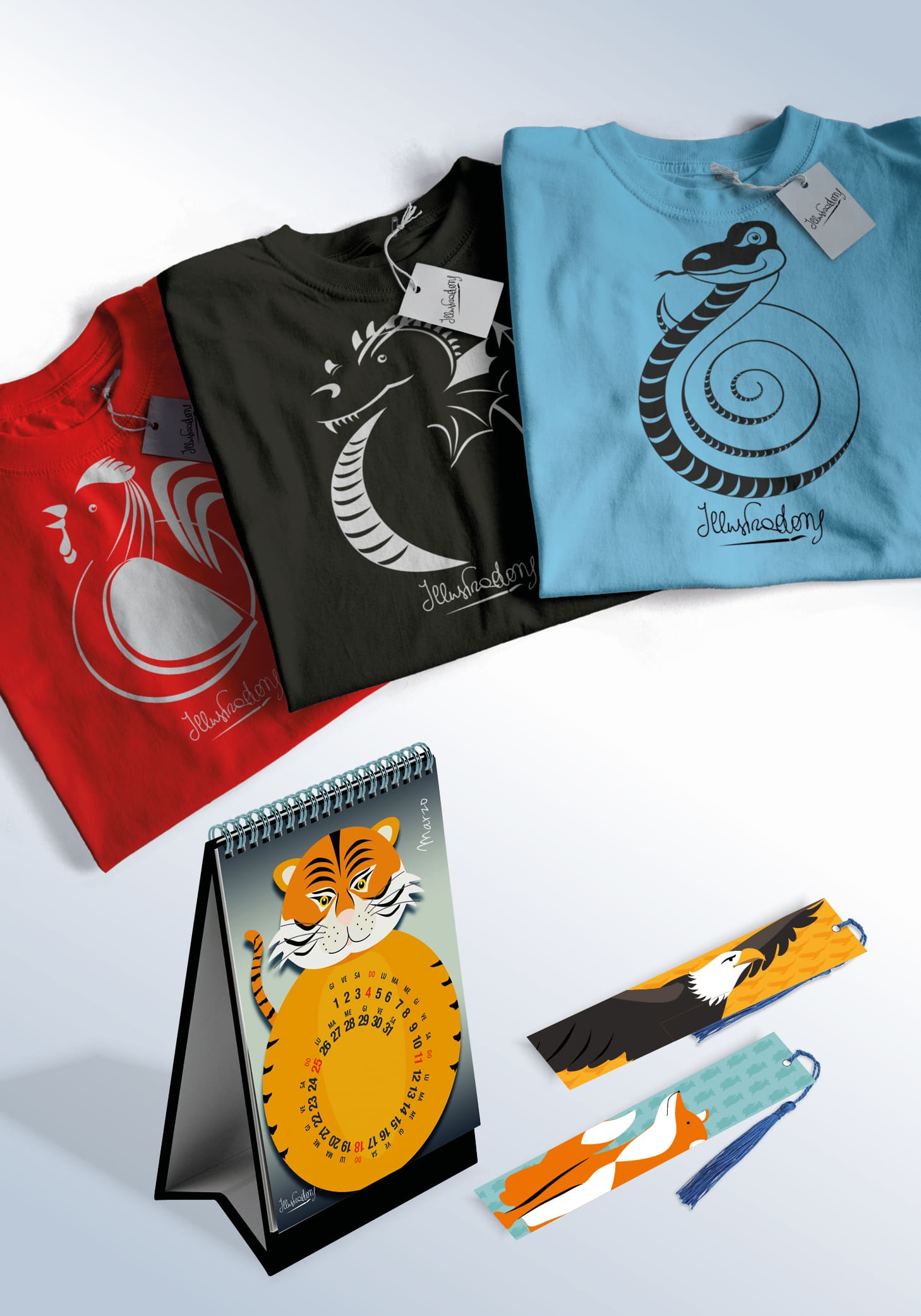 Personalizzazioni grafiche e illustrate